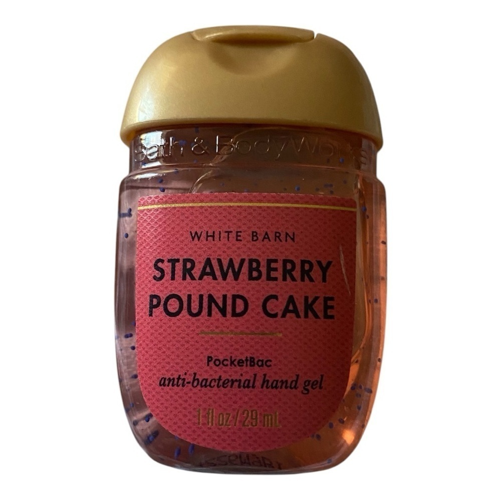 #148-NWT-BATH & BODY WORKS-STRAWBERRY POUND CAKE SET - Picture 8 of 8